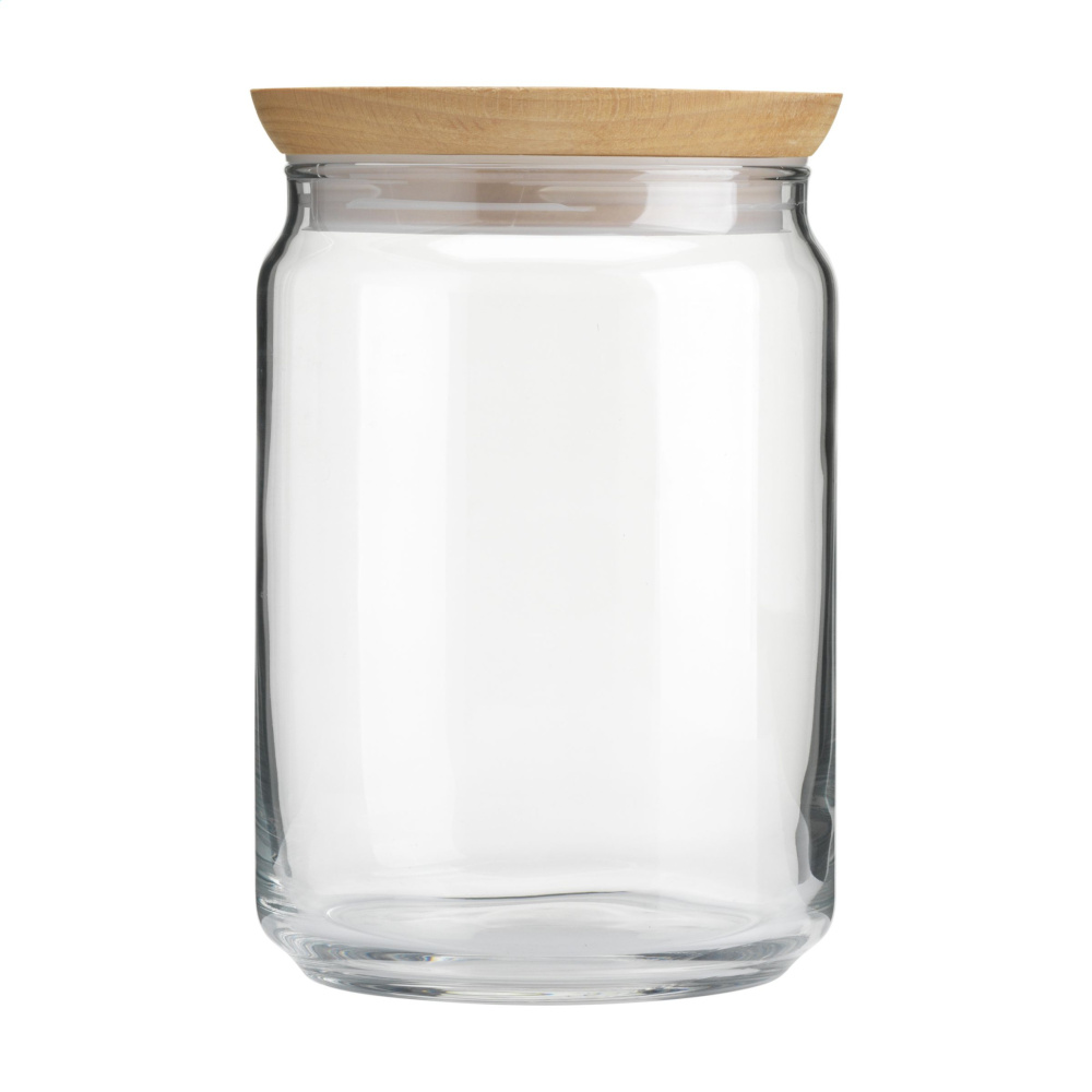 Logotrade promotional item image of: Wood Jar Storage
