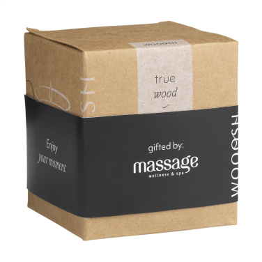Logotrade promotional merchandise picture of: Wooosh Scented Candle True Wood