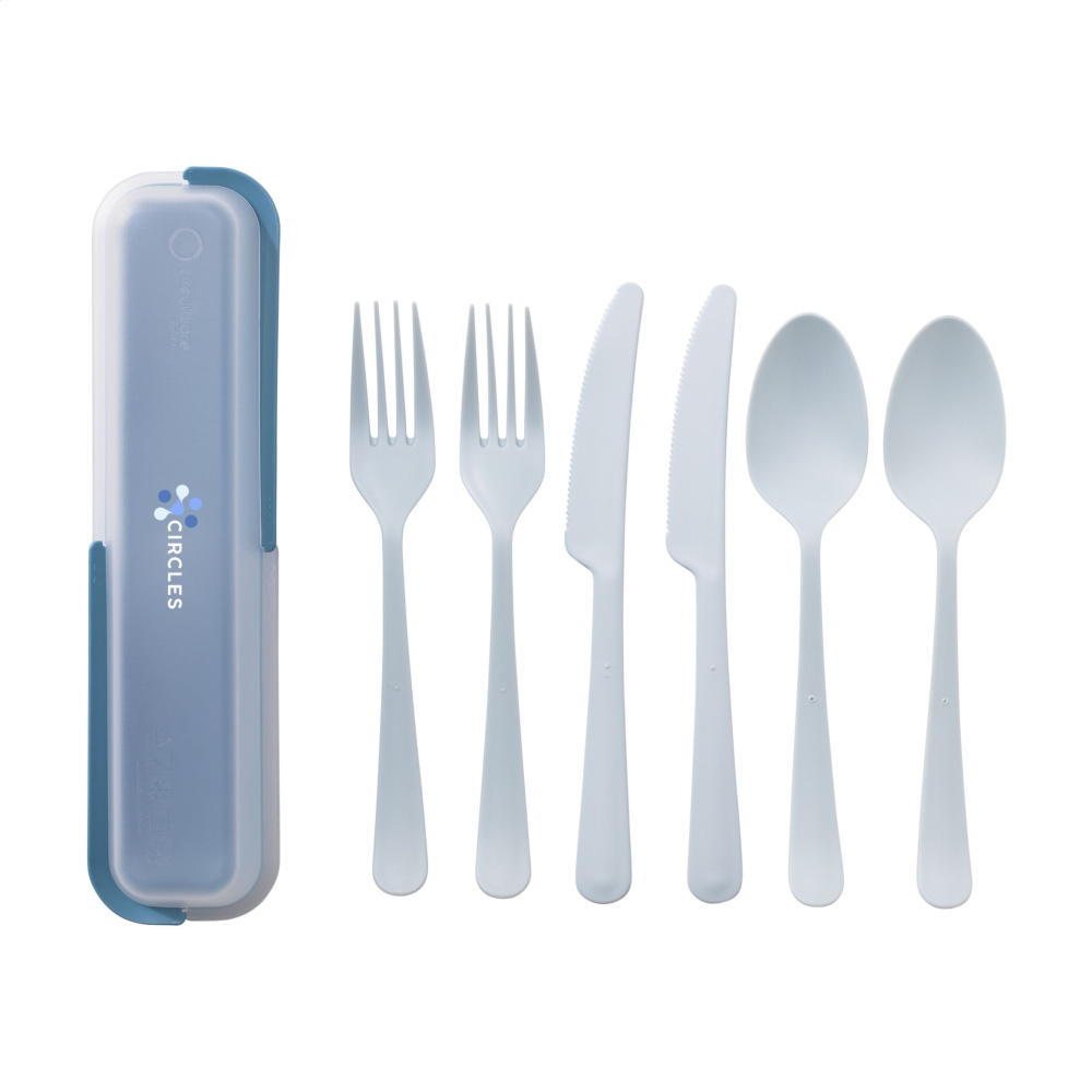Logo trade promotional items image of: Outdoor 6-piece Cutlery Set