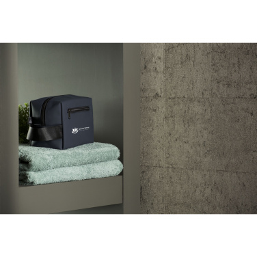 Logo trade promotional merchandise image of: LeLennon RCS Recycled PU Toiletry Bag