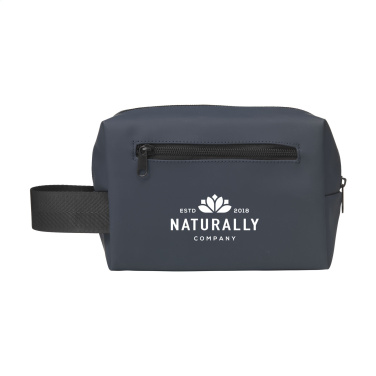 Logo trade promotional products image of: LeLennon RCS Recycled PU Toiletry Bag