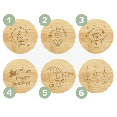 Logo trade promotional products picture of: Wooosh Scented Candle Sweet Vanilla X-Mas