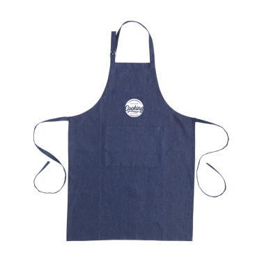 Logo trade promotional merchandise image of: Apron GRS Recycled Denim (220 g/m²)