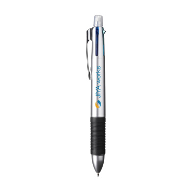 Logo trade advertising product photo of: Quintet 5-in-1 pen pencil