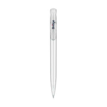 Logo trade corporate gifts image of: Senator Challenger Frosted pen