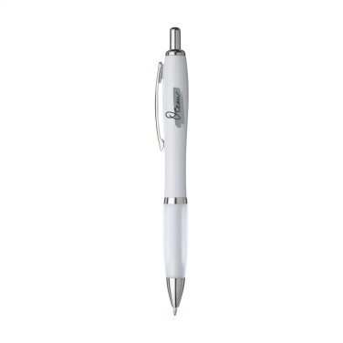Logo trade promotional gifts image of: Athos White pen