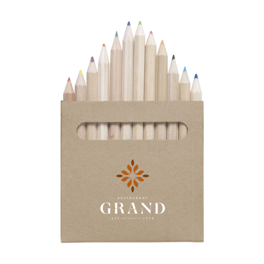 Logotrade promotional gift image of: Pastelli coloured pencils