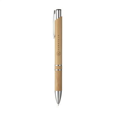 Logo trade promotional products picture of: Ebony Bamboo pen