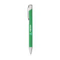 Ebony Soft Touch pen, green