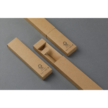 Logotrade promotional product picture of: Gift Box Kraft Paper gift packaging