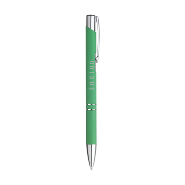 Logo trade advertising product photo of: Ebony Soft Touch Accent pen
