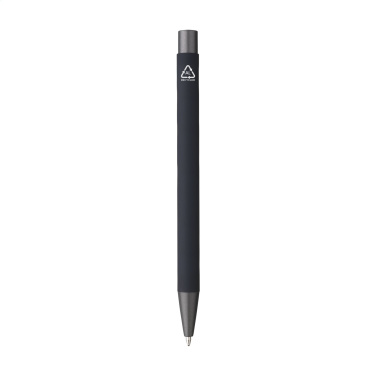 Logo trade promotional giveaways image of: Brady Soft Touch Recycled Alu pens