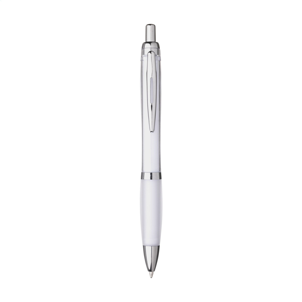 Logotrade advertising product image of: Athos Solid GRS Recycled ABS pen