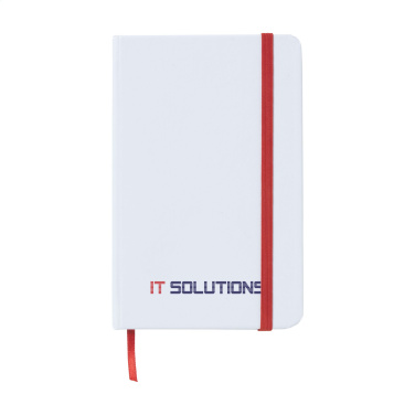 Logo trade promotional item photo of: WhiteNote A6 Paper notebook