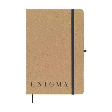 Logo trade promotional merchandise image of: CorkNote A5 Paper notebook