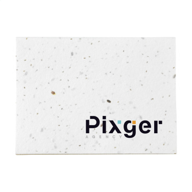 Logo trade promotional giveaways image of: Seed Paper Sticky Notes memo pad