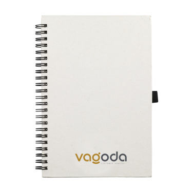 Logo trade promotional giveaways picture of: Milk-Carton Wire-O Paper Notebook A5