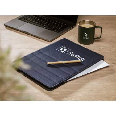 Logotrade promotional merchandise photo of: Quincy Portfolio RPET A4 document folder