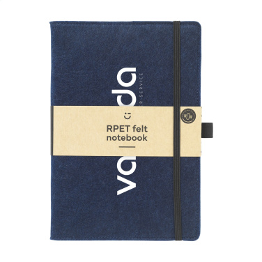 Logotrade promotional merchandise picture of: Felty GRS RPET Paper Notebook A5