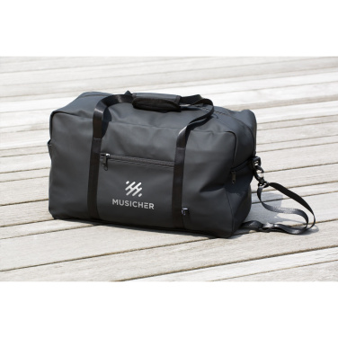 Logotrade promotional item picture of: Lennon RCS Recycled PU Sports-/Travelbag