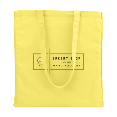 Logo trade promotional giveaway photo of: Colour Square Bag (160 g/m²) cotton bag