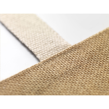 Logo trade promotional giveaways image of: Elegance Bag jute shopper