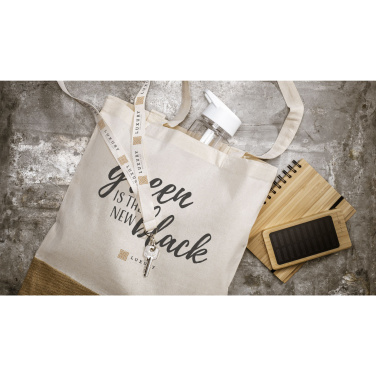Logotrade promotional merchandise image of: Combi Organic Shopper (160 g/m²) bag