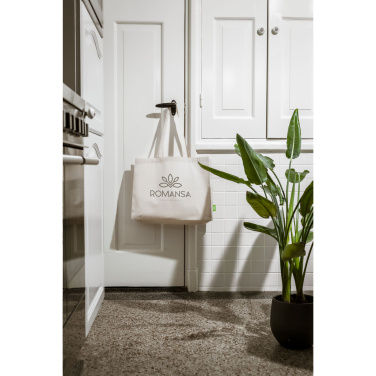 Logo trade corporate gifts image of: ECO Shopper Organic Cotton (180 g/m²) shopping bag