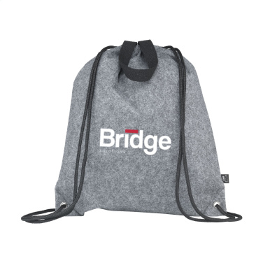 Logotrade business gift image of: GRS RPET Felt PromoBag Plus backpack