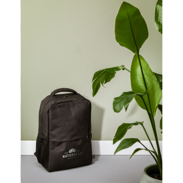 Logo trade promotional merchandise picture of: Finley GRS RPET Laptop Backpack