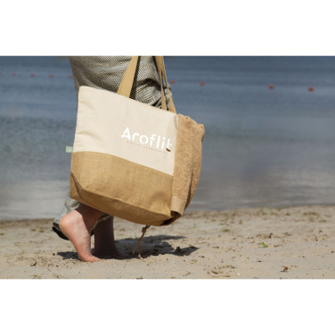 Logo trade business gift photo of: Cancun Beachbag Organic Cotton (320 g/m²)
