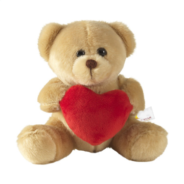 Logotrade promotional merchandise photo of: With Love Bear cuddly toy
