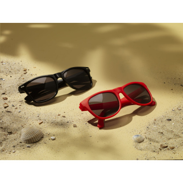 Logo trade promotional giveaway photo of: Malibu RPET sunglasses