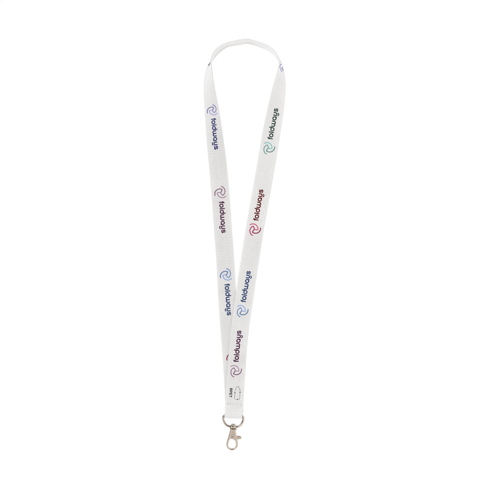 Logo trade advertising products picture of: Lanyard Sublimation RPET 2 cm keycord