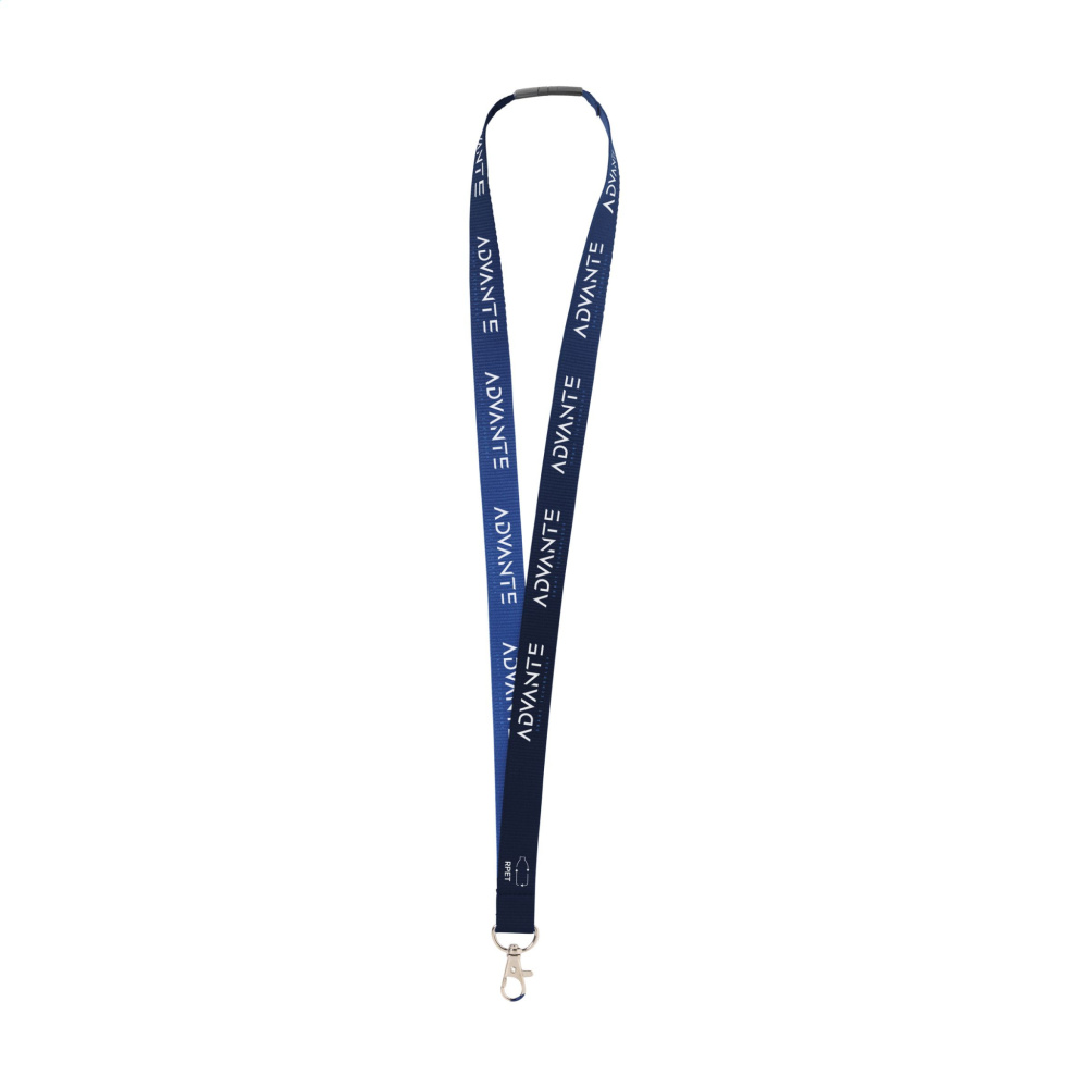 Logotrade promotional merchandise image of: Lanyard Sublimation Safety RPET 2 cm lanyard