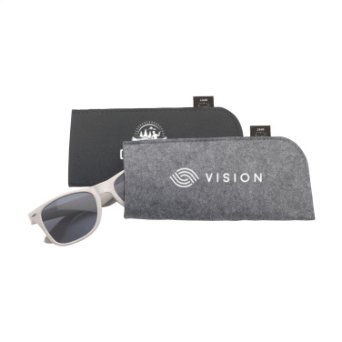 Logo trade promotional gifts picture of: Feltro GRS RPET Pouch for glasses