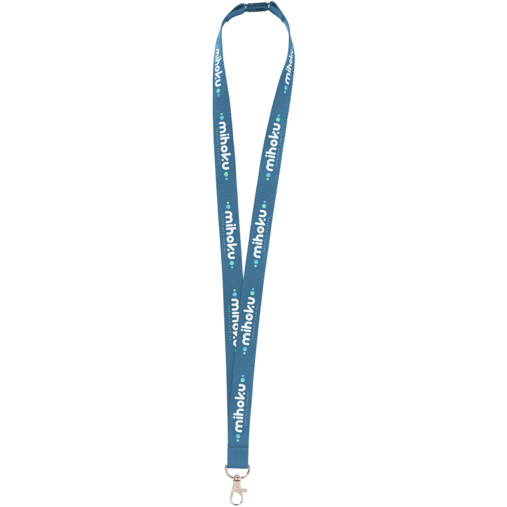 Logotrade promotional item image of: Lanyard Sublimation Safety keycord 20 mm