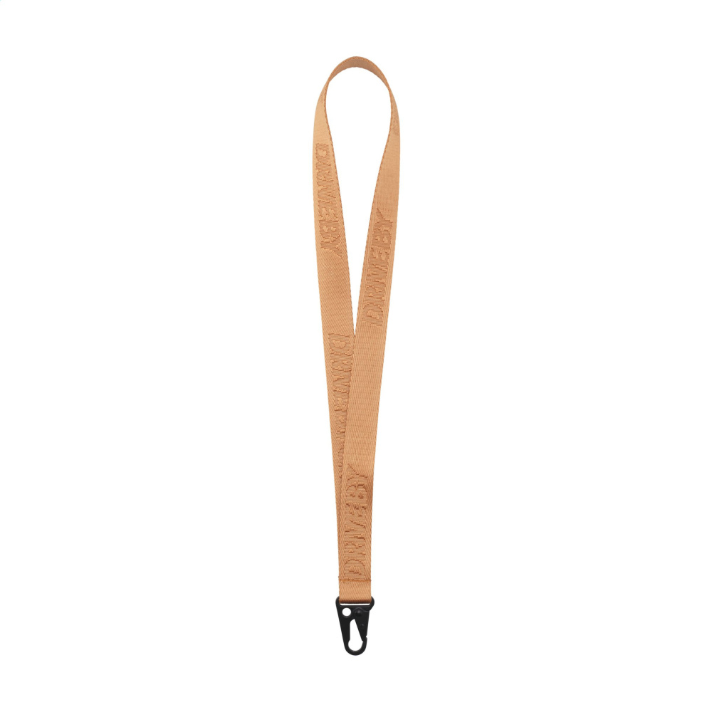 Logotrade promotional gift image of: Lanyard Deep Woven 25 mm keycord