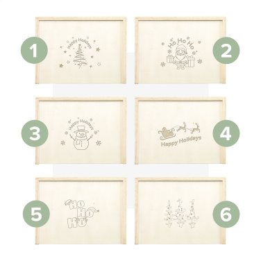 Logo trade promotional giveaway photo of: Recycled Playing Cards Double X-Mas