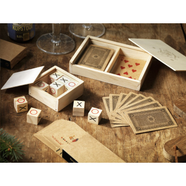 Logo trade promotional products image of: Recycled Playing Cards Double X-Mas