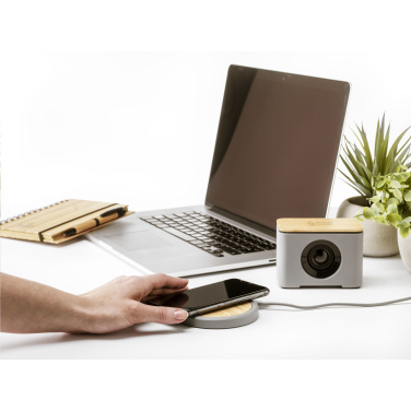 Logotrade promotional giveaway picture of: Lidos Stone ECO 10W Wireless Charger