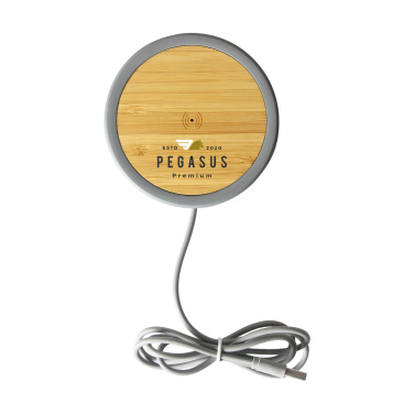 Logotrade promotional item picture of: Lidos Stone ECO 10W Wireless Charger