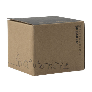 Logo trade promotional product photo of: Wave Bamboo Wireless Speaker