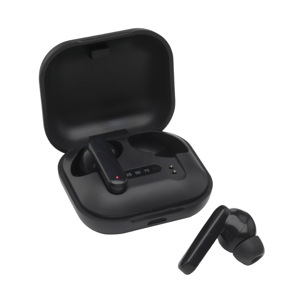 Logotrade corporate gifts photo of: Aron TWS Wireless Earbuds in Charging Case