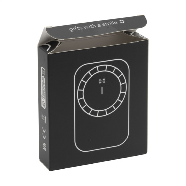 Logo trade business gift photo of: Force Magnetic RCS Recycled Wireless Powerbank 5000
