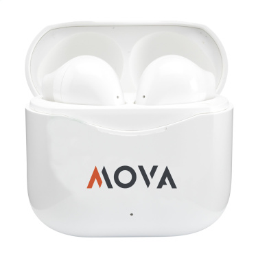 Logo trade promotional merchandise image of: Olaf RCS TWS Wireless Earbuds