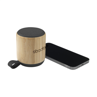 Logotrade corporate gift picture of: Timor Bamboo Wireless Speaker