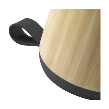 Logo trade promotional giveaways image of: Timor Bamboo Wireless Speaker