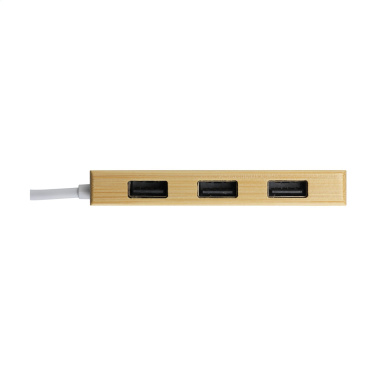 Logotrade promotional giveaways photo of: Bamboo USB Hub
