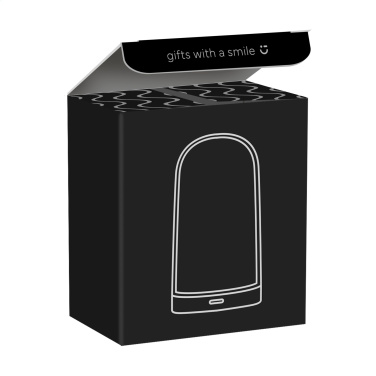 Logotrade promotional product picture of: Triple-Up RCS Recycled ABS Wireless Charger Stand